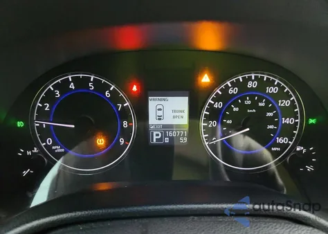 2013 Infiniti G37 Base z USA, uszkodzony, nr VIN JN1CV6AP7DM724279